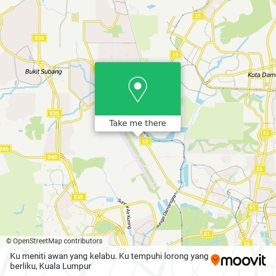 Ku meniti awan yang kelabu. Ku tempuhi lorong yang berliku map