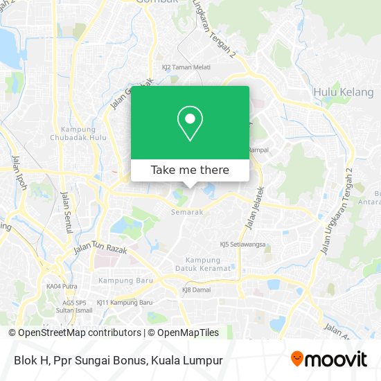 Blok H, Ppr Sungai Bonus map