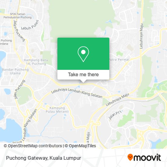 Peta Puchong Gateway