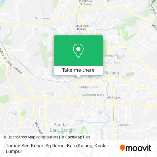 Taman Seri Kenari,Sg Ramal Baru,Kajang map