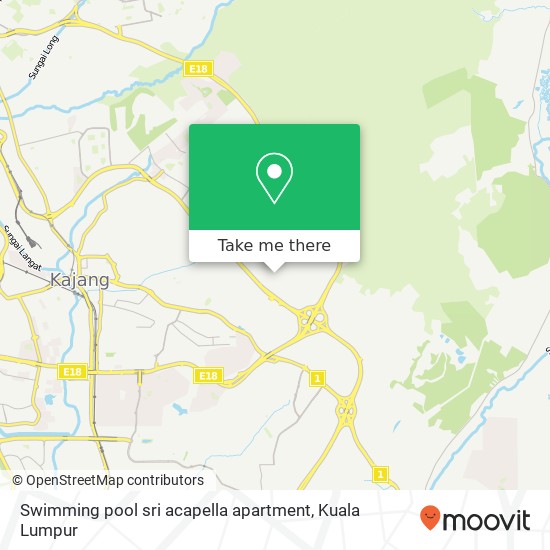 Swimming pool sri acapella apartment map