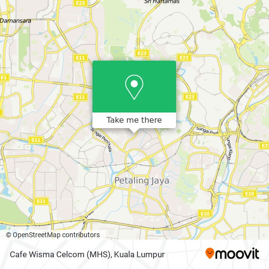 Cafe Wisma Celcom (MHS) map