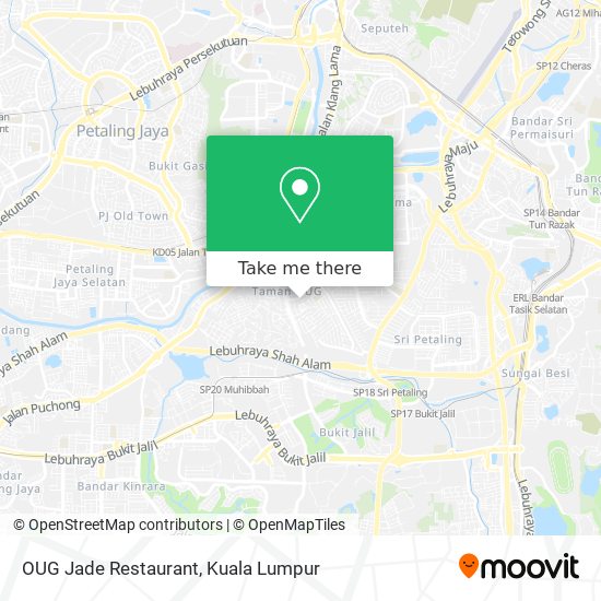 OUG Jade Restaurant map