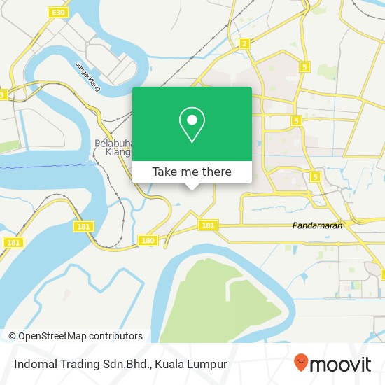 Indomal Trading Sdn.Bhd. map