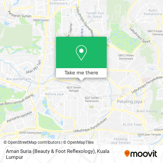 Aman Suria (Beauty & Foot Reflexology) map