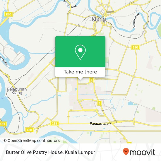 Butter Olive Pastry House map