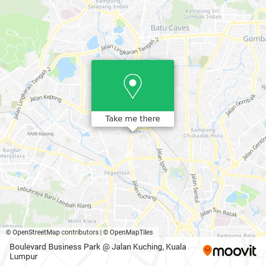 Peta Boulevard Business Park @ Jalan Kuching
