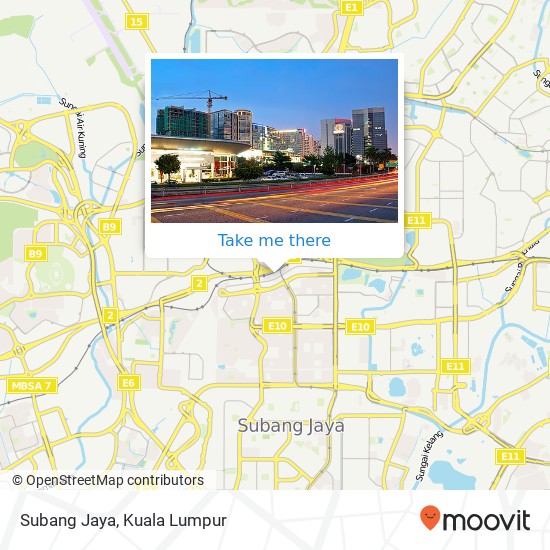 Subang Jaya map