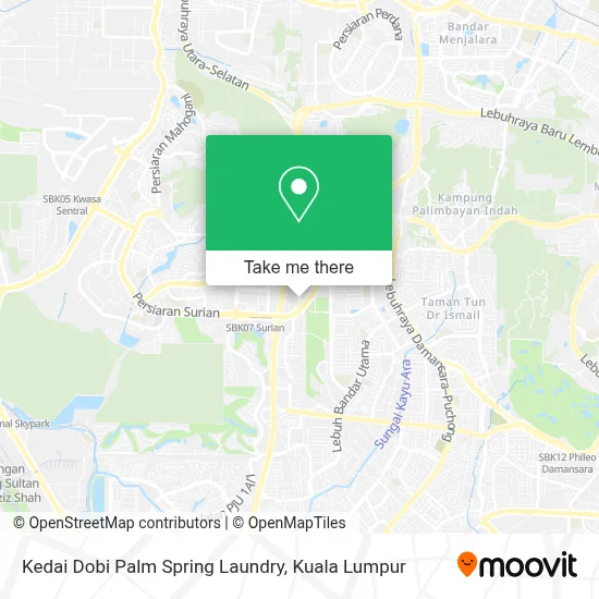 Kedai Dobi Palm Spring Laundry map