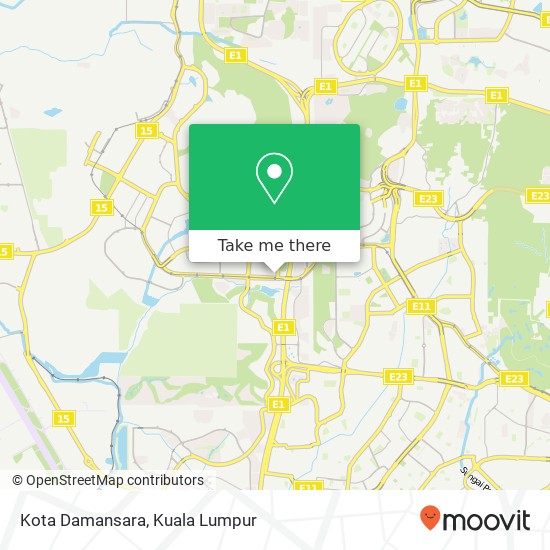 Peta Kota Damansara