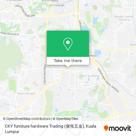 Peta CKY furniture hardware Trading (傢俬五金)