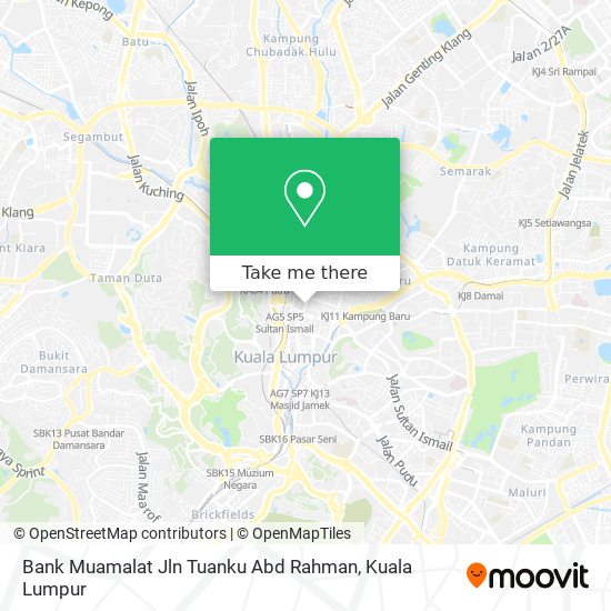 Bank Muamalat Jln Tuanku Abd Rahman map