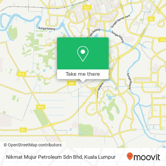 Nikmat Mujur Petroleum Sdn Bhd map