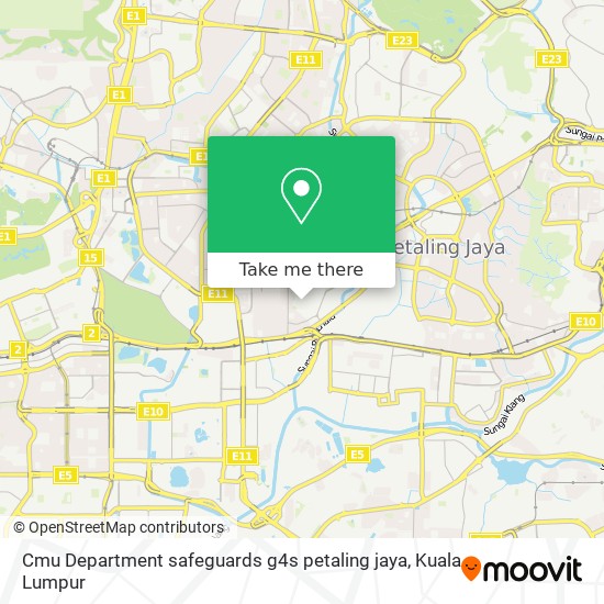 Cmu Department safeguards g4s petaling jaya map