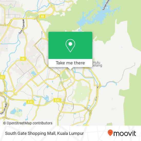 South Gate Shopping Mall map