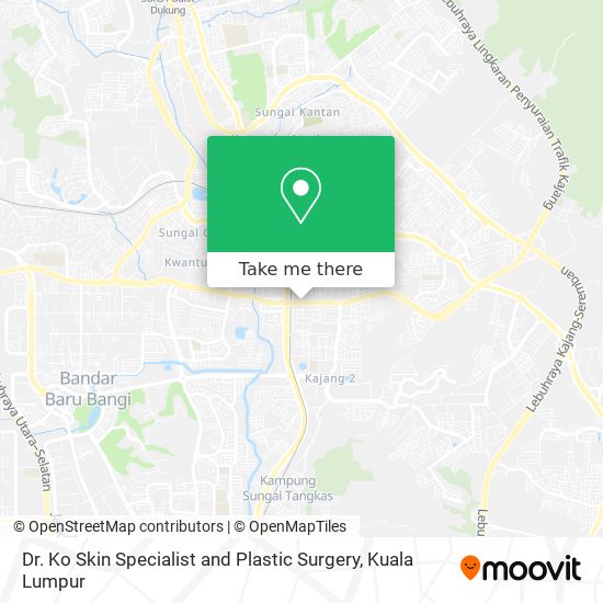 Dr. Ko Skin Specialist and Plastic Surgery map