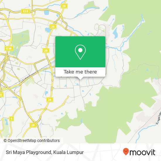 Sri Maya Playground map