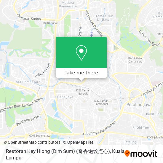 Restoran Key Hiong (Dim Sum) (奇香饱饺点心) map