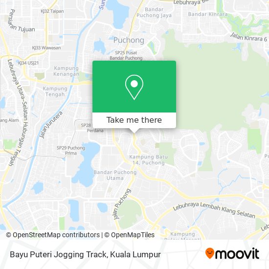 Bayu Puteri Jogging Track map