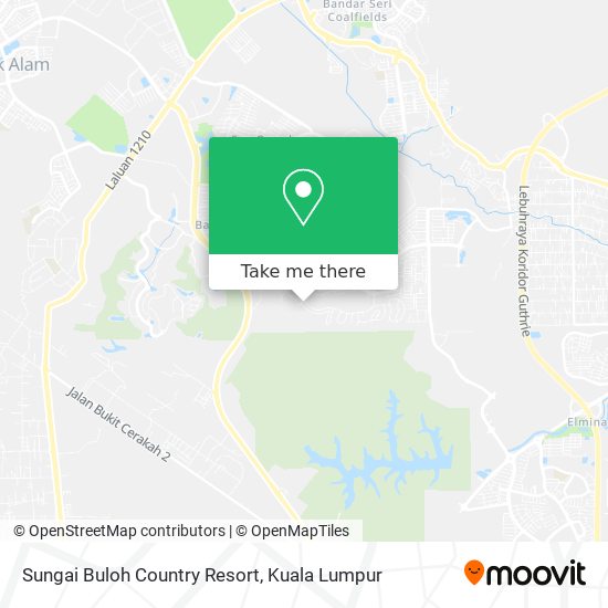 Peta Sungai Buloh Country Resort