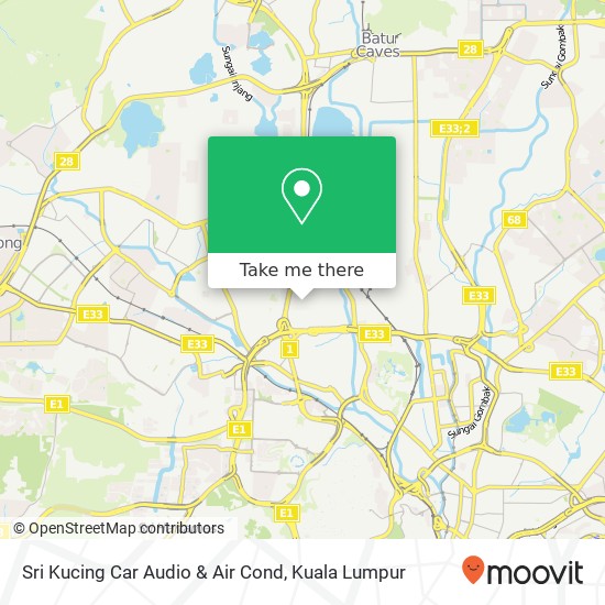 Sri Kucing Car Audio & Air Cond map