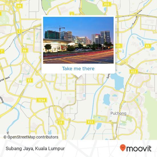 Subang Jaya map