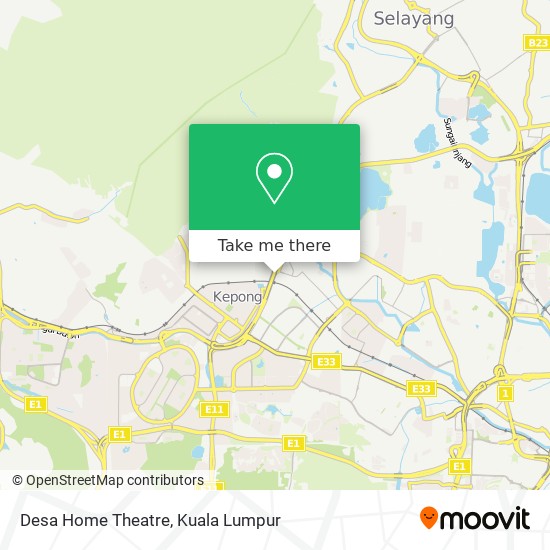 Desa Home Theatre map