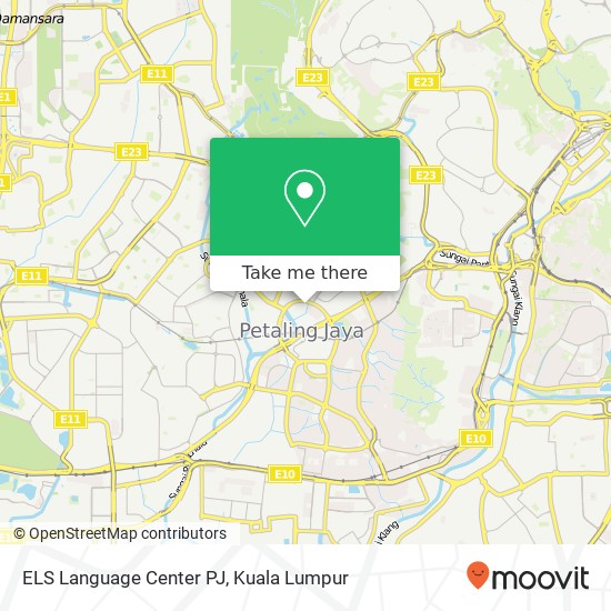 ELS Language Center PJ map