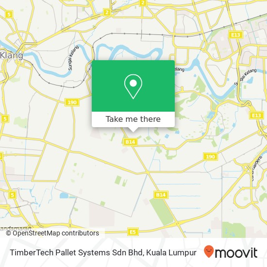 TimberTech Pallet Systems Sdn Bhd map