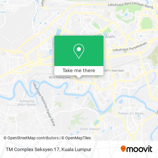 TM Complex Seksyen 17 map