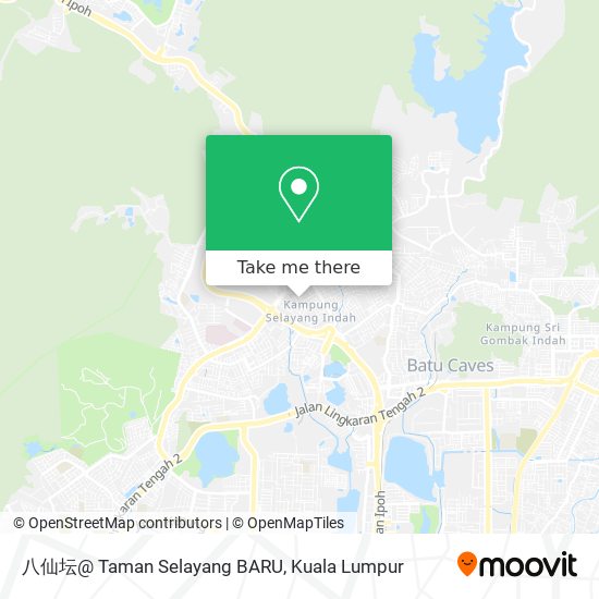 八仙坛@ Taman Selayang BARU map