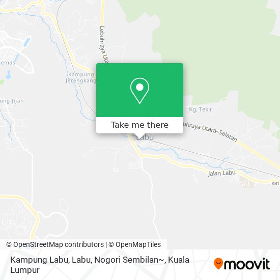 Kampung Labu, Labu, Nogori Sembilan~ map