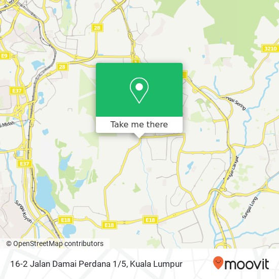 Peta 16-2 Jalan Damai Perdana 1/5