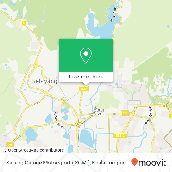 Peta Sailang Garage Motorsport ( SGM )