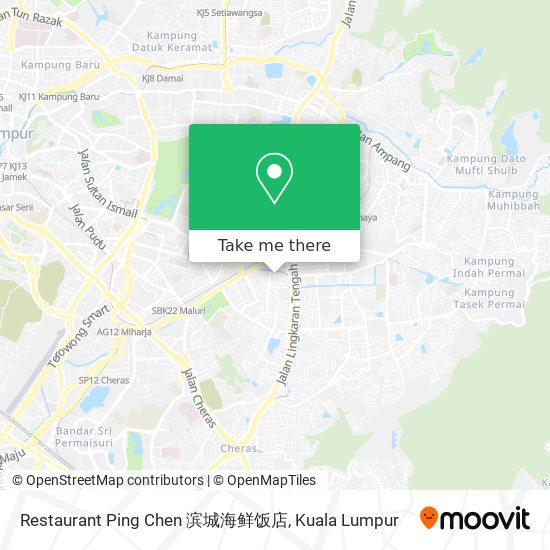 Restaurant Ping Chen 滨城海鲜饭店 map