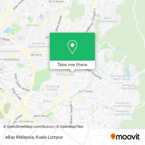 Peta eBay Malaysia