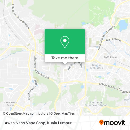 Peta Awan Nano Vape Shop