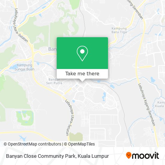 Banyan Close Community Park map