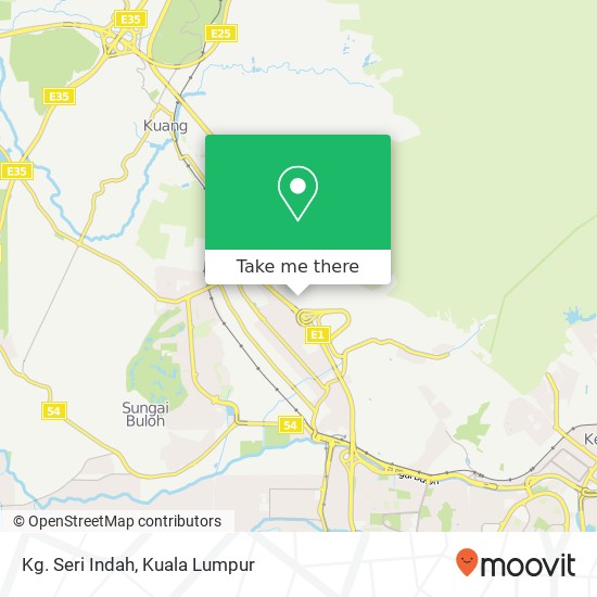 Kg. Seri Indah map