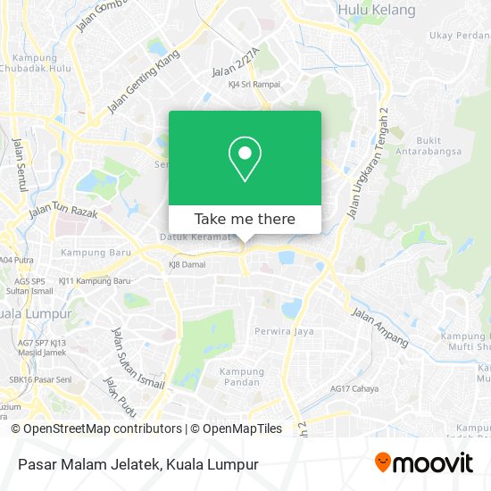 Pasar Malam Jelatek map