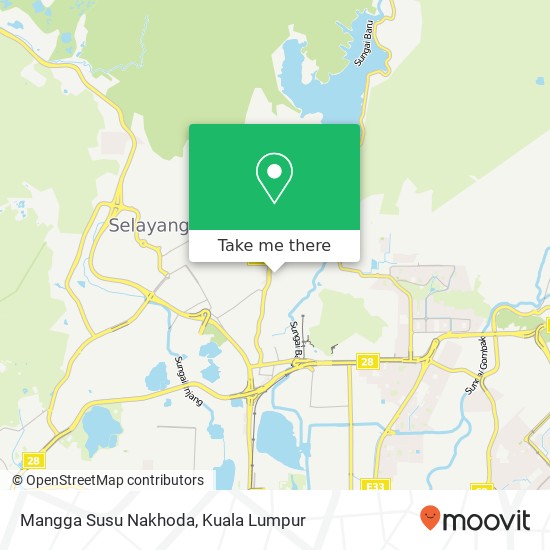 Mangga Susu Nakhoda map