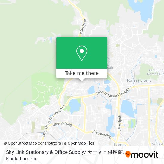 Sky Link Stationary & Office Supply/ 天丰文具供应商 map