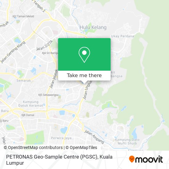 Peta PETRONAS Geo-Sample Centre (PGSC)