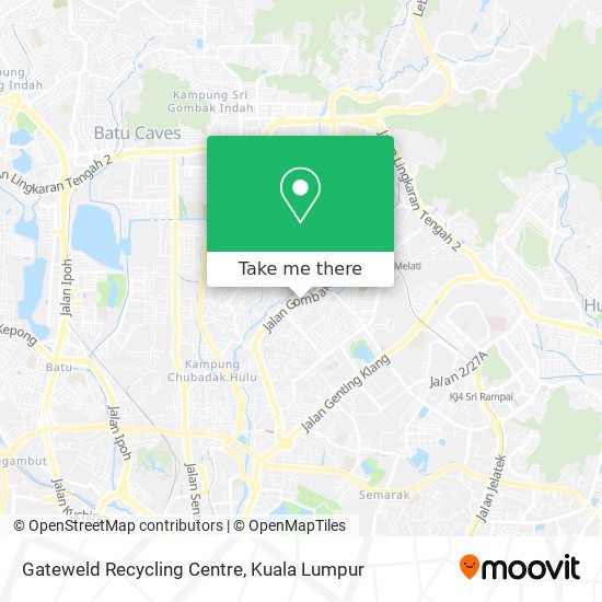 Gateweld Recycling Centre map