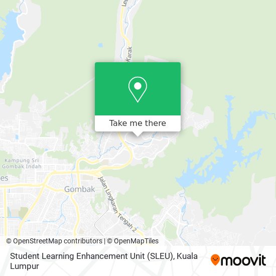 Student Learning Enhancement Unit (SLEU) map