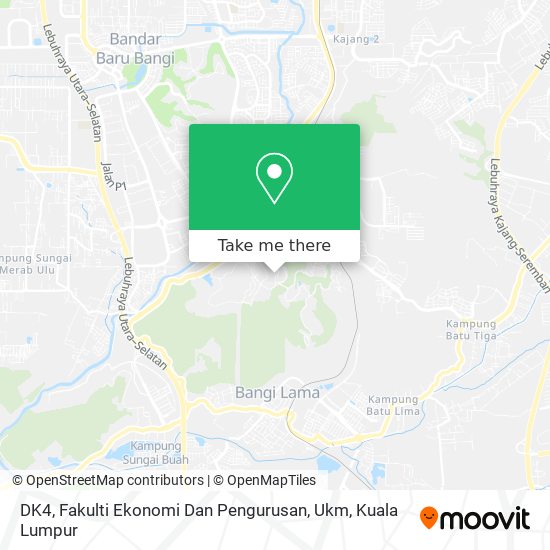 DK4, Fakulti Ekonomi Dan Pengurusan, Ukm map