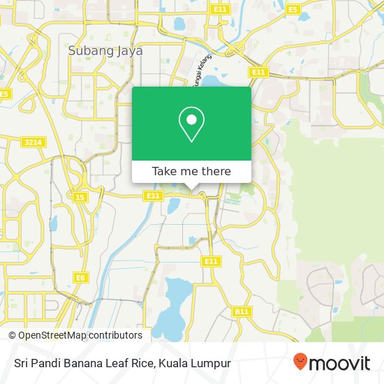 Sri Pandi Banana Leaf Rice map