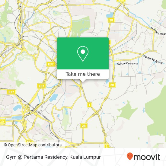 Gym @ Pertama Residency map