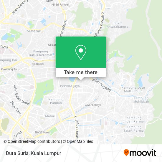 Duta Suria map