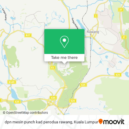 dpn mesin punch kad perodua rawang map